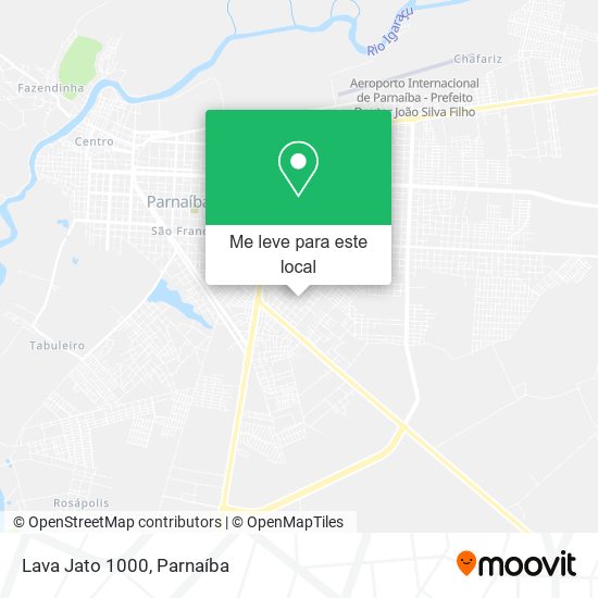 Lava Jato 1000 mapa