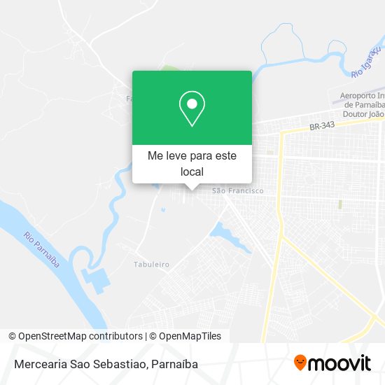 Mercearia Sao Sebastiao mapa