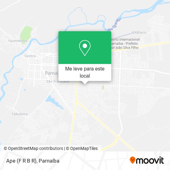 Ape (F R B R) mapa