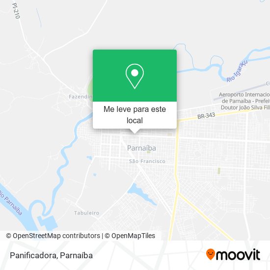 Panificadora mapa