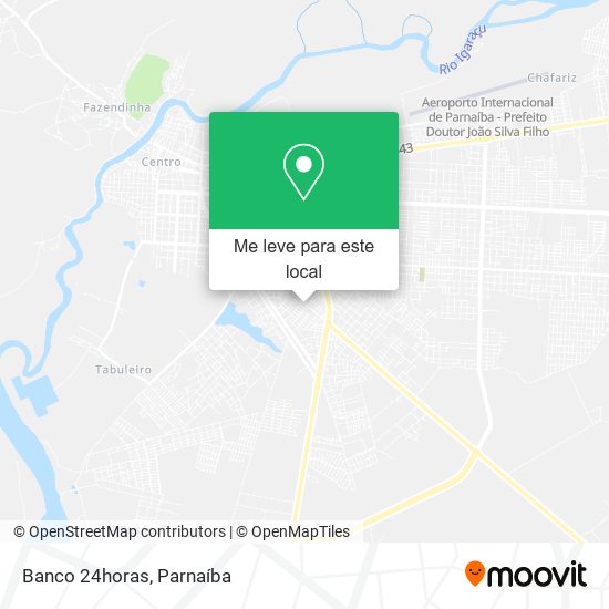Banco 24horas mapa