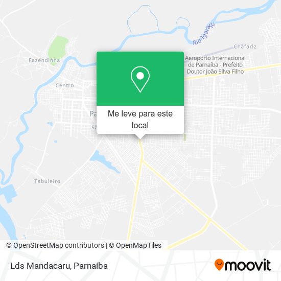 Lds Mandacaru mapa