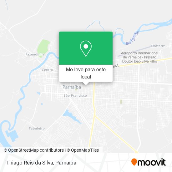 Thiago Reis da Silva mapa