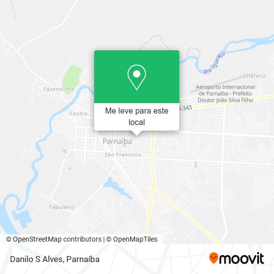 Danilo S Alves mapa