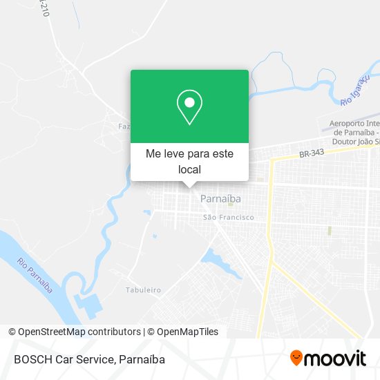 BOSCH Car Service mapa