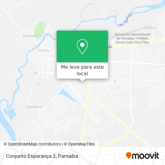 Conjunto Esperança 2 mapa