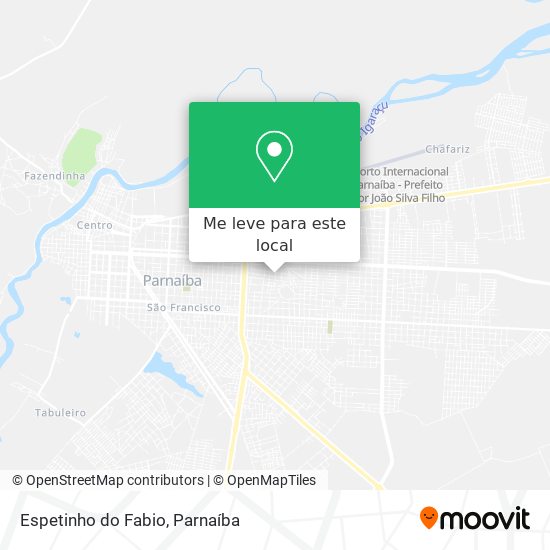 Espetinho do Fabio mapa