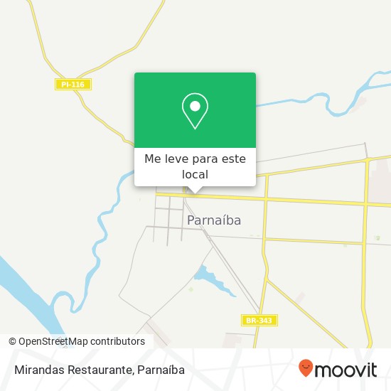 Mirandas Restaurante mapa