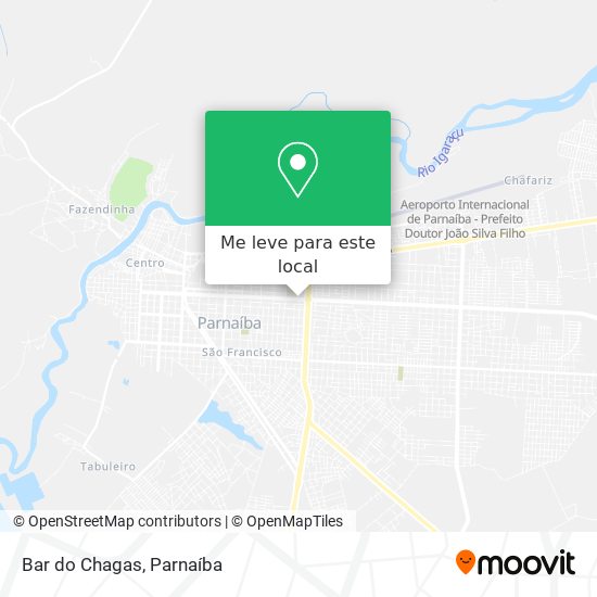 Bar do Chagas mapa
