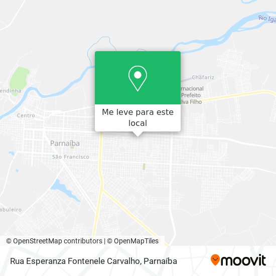 Rua Esperanza Fontenele Carvalho mapa
