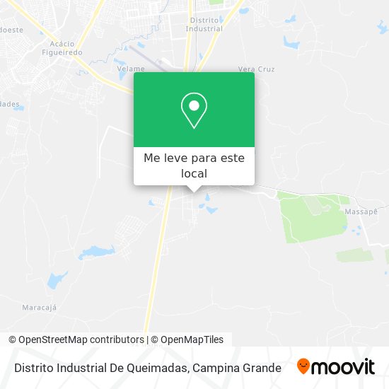 Distrito Industrial De Queimadas mapa