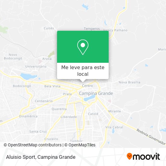 Aluisio Sport mapa