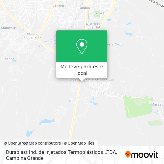 Duraplast Ind. de Injetados Termoplásticos LTDA mapa
