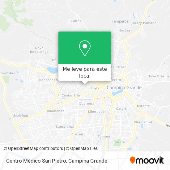 Centro Médico San Pietro mapa