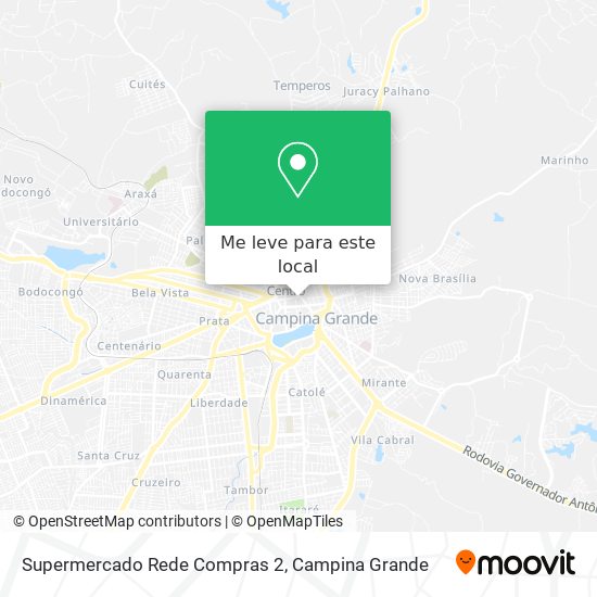 Supermercado Rede Compras 2 mapa