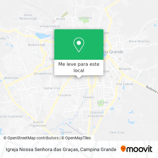 Igreja Nossa Senhora das Graças mapa