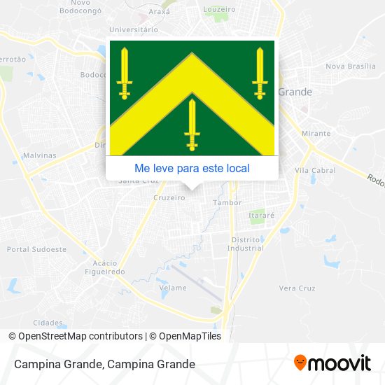 Campina Grande mapa