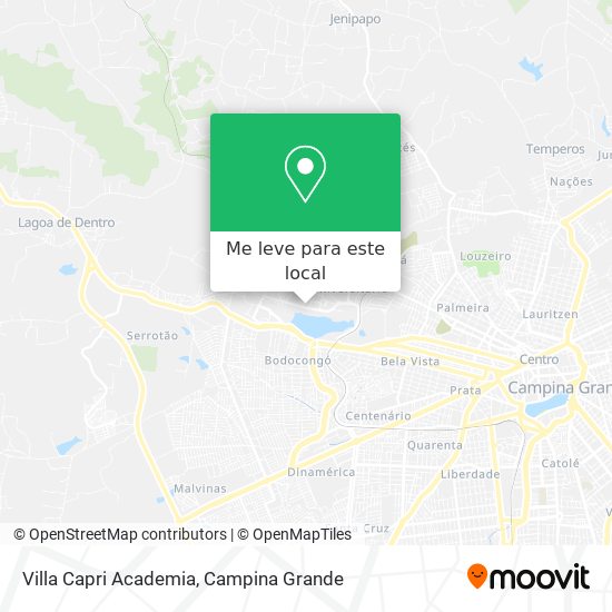 Villa Capri Academia mapa