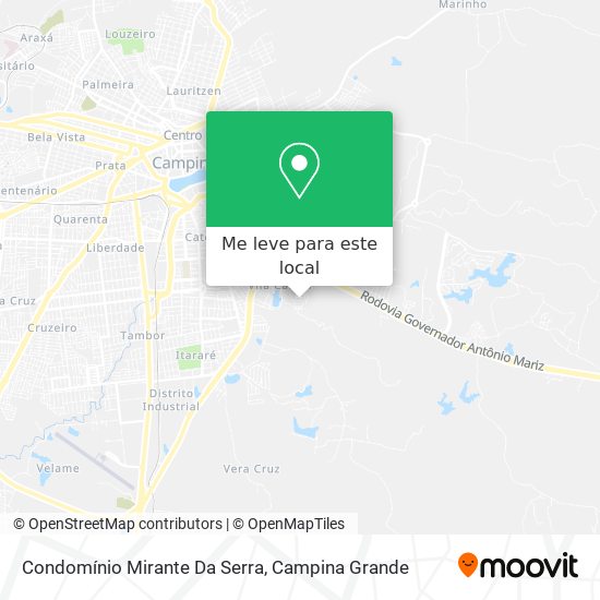 Condomínio Mirante Da Serra mapa