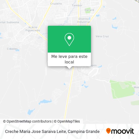 Creche Maria Jose Saraiva Leite mapa