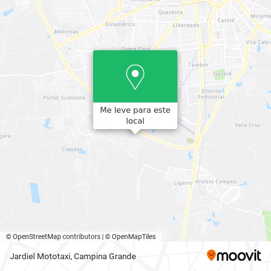 Jardiel Mototaxi mapa