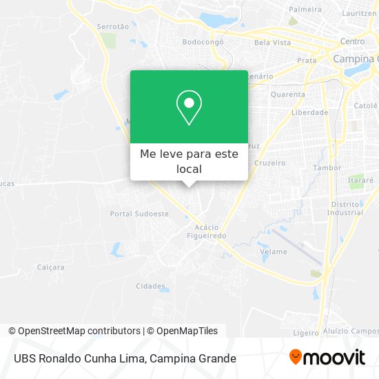 UBS Ronaldo Cunha Lima mapa