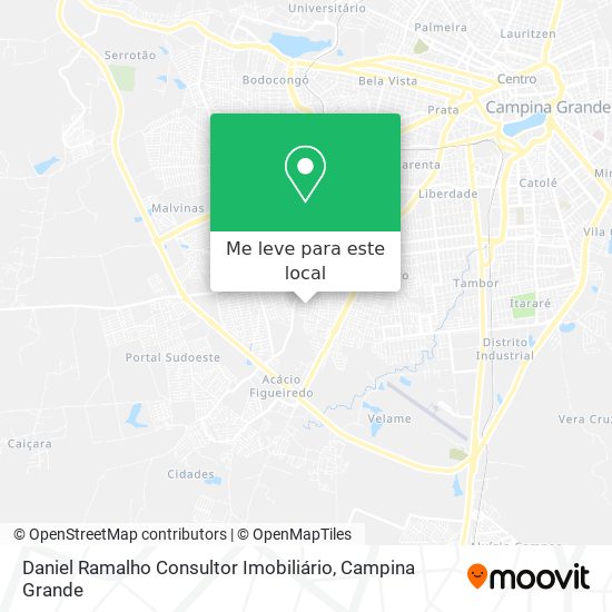 Daniel Ramalho Consultor Imobiliário mapa