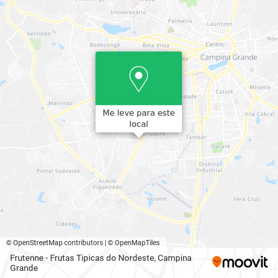 Frutenne - Frutas Tipicas do Nordeste mapa