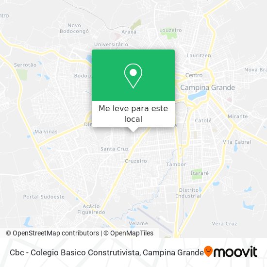 Cbc - Colegio Basico Construtivista mapa