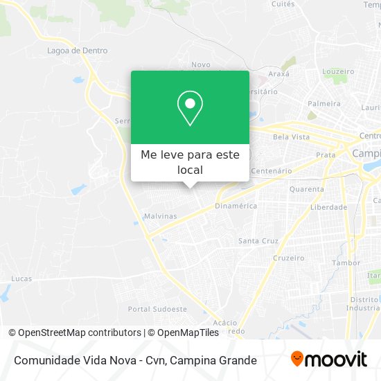 Comunidade Vida Nova - Cvn mapa