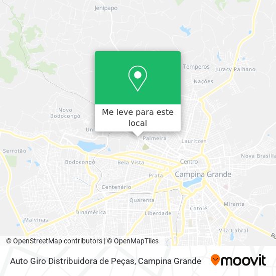 Auto Giro Distribuidora de Peças mapa