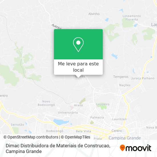 Dimac Distribuidora de Materiais de Construcao mapa