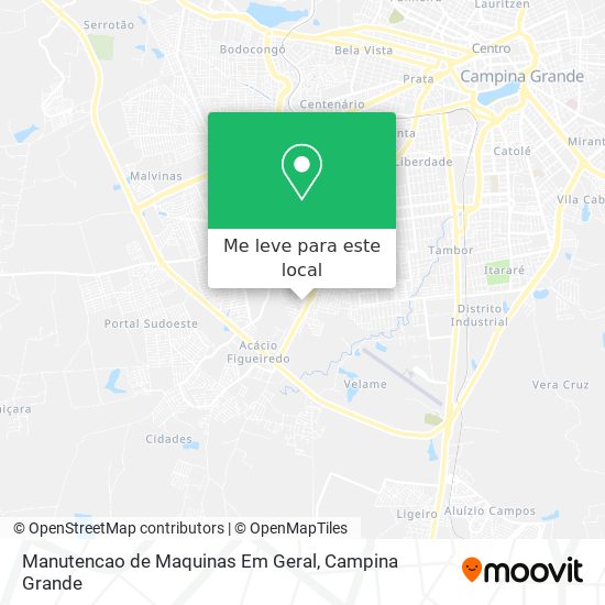 Manutencao de Maquinas Em Geral mapa