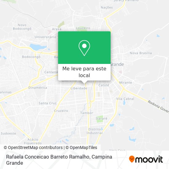 Rafaela Conceicao Barreto Ramalho mapa