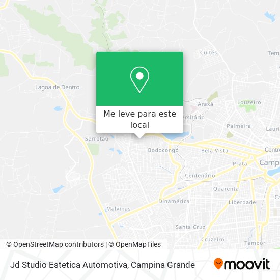 Jd Studio Estetica Automotiva mapa