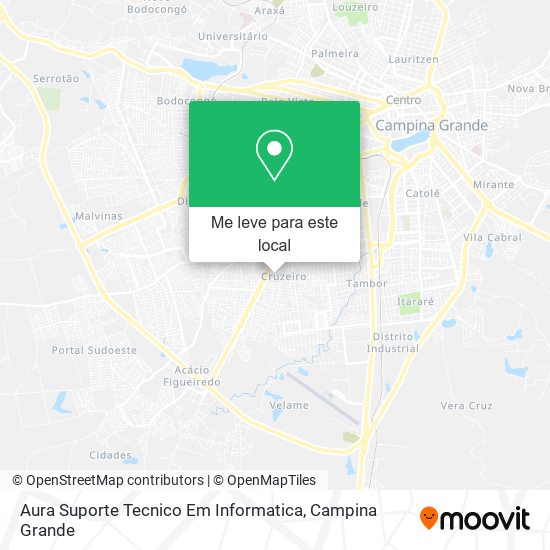 Aura Suporte Tecnico Em Informatica mapa