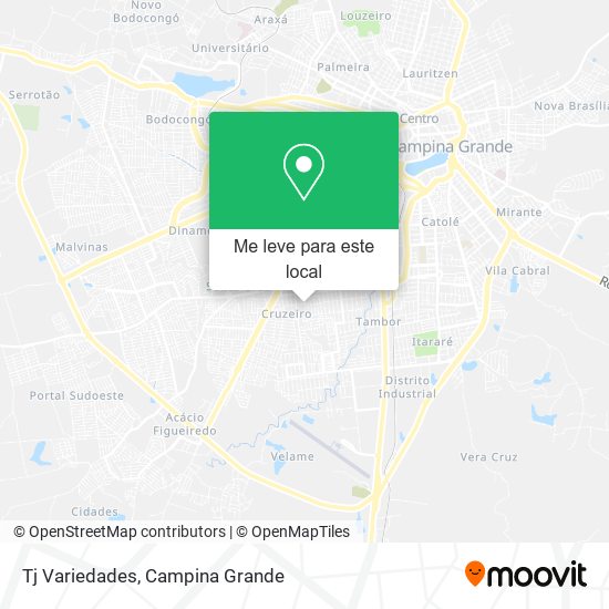 Tj Variedades mapa