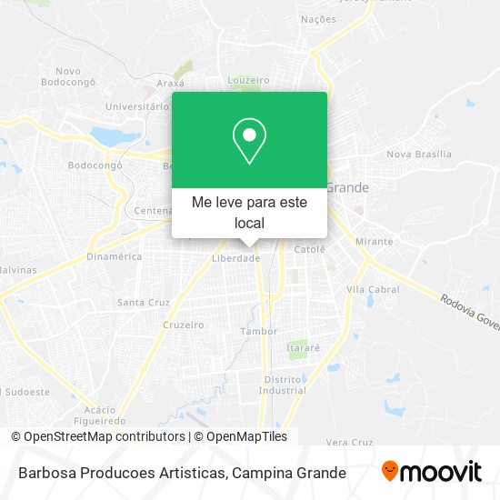 Barbosa Producoes Artisticas mapa