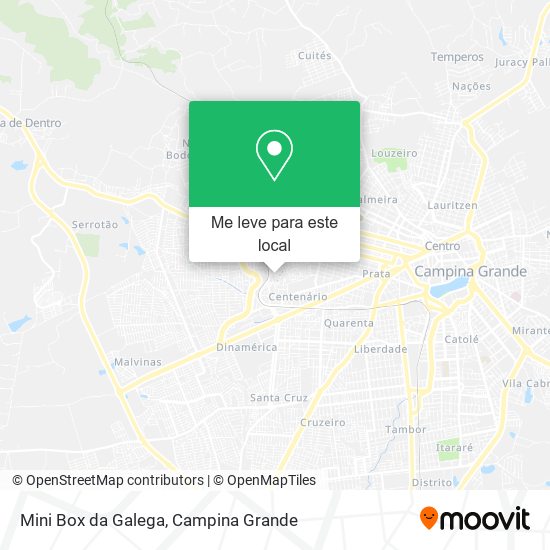 Mini Box da Galega mapa