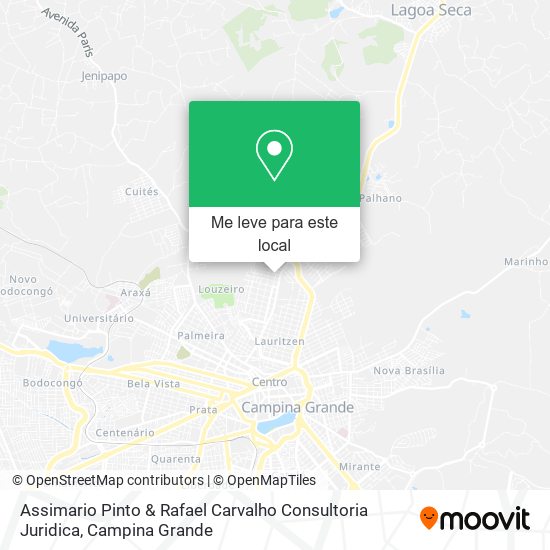 Assimario Pinto & Rafael Carvalho Consultoria Juridica mapa