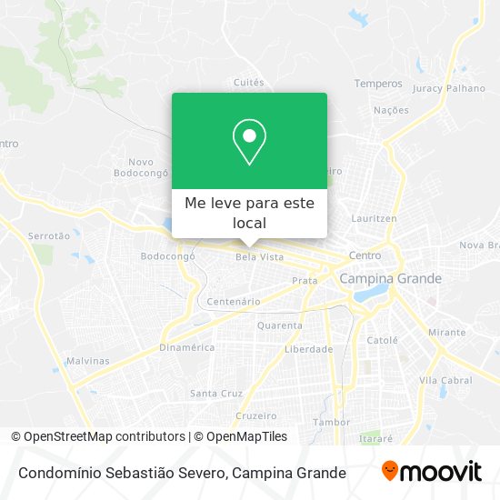 Condomínio Sebastião Severo mapa