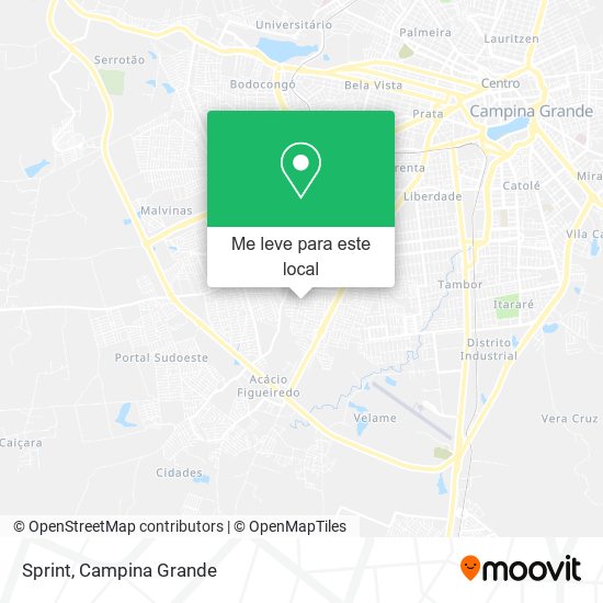 Sprint mapa
