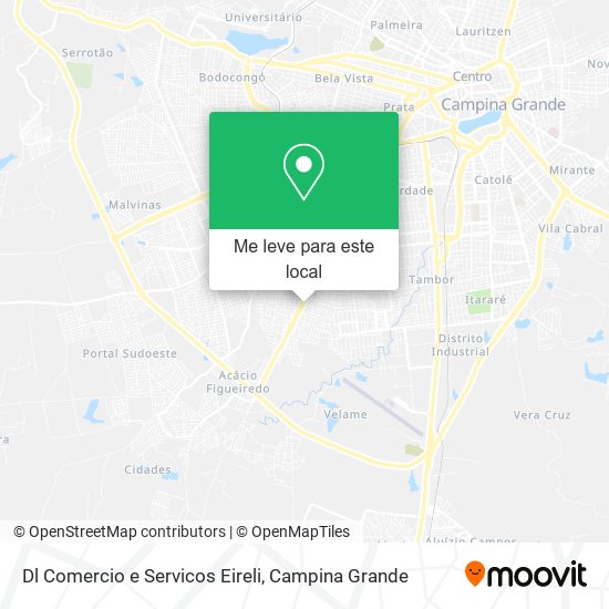 Dl Comercio e Servicos Eireli mapa