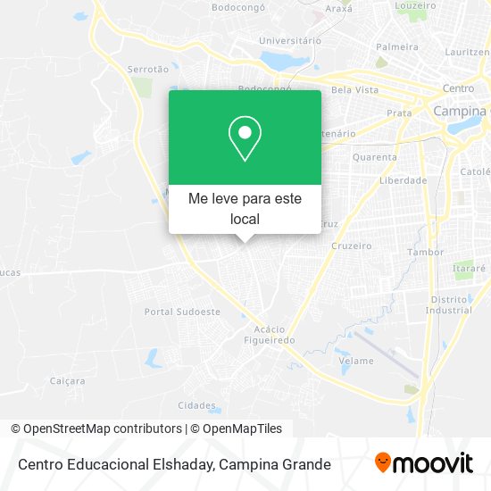 Centro Educacional Elshaday mapa