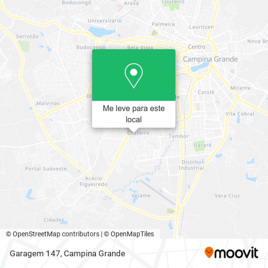 Garagem 147 mapa