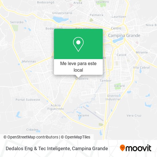 Dedalos Eng & Tec Inteligente mapa