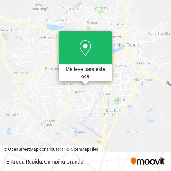 Entrega Rapida mapa