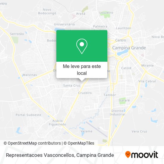 Representacoes Vasconcellos mapa