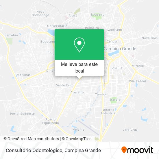 Consultório Odontológico mapa