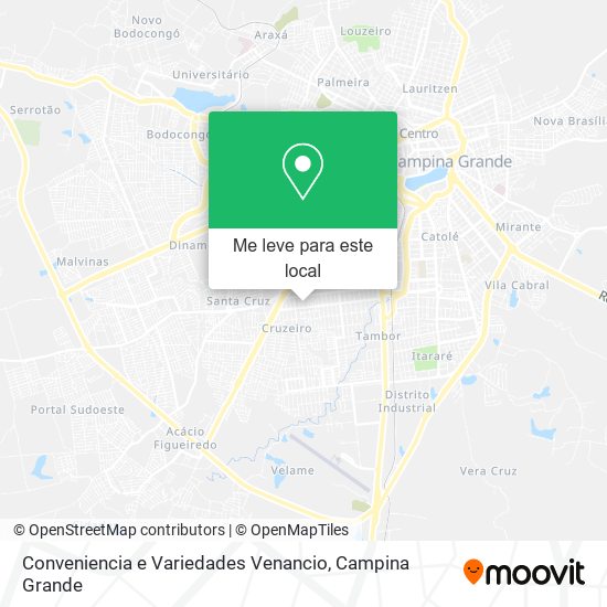 Conveniencia e Variedades Venancio mapa